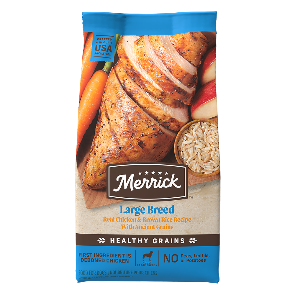Healthy Grains Large Breed Dry Dog Food Merrick Pet Care