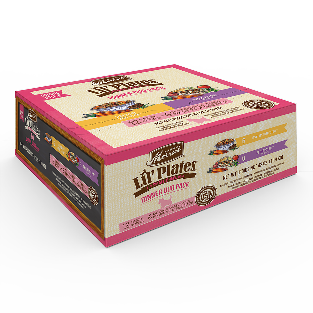 Lil Plates Beef Chicken Variety Pack Wet Dog Food Merrick Pet Care