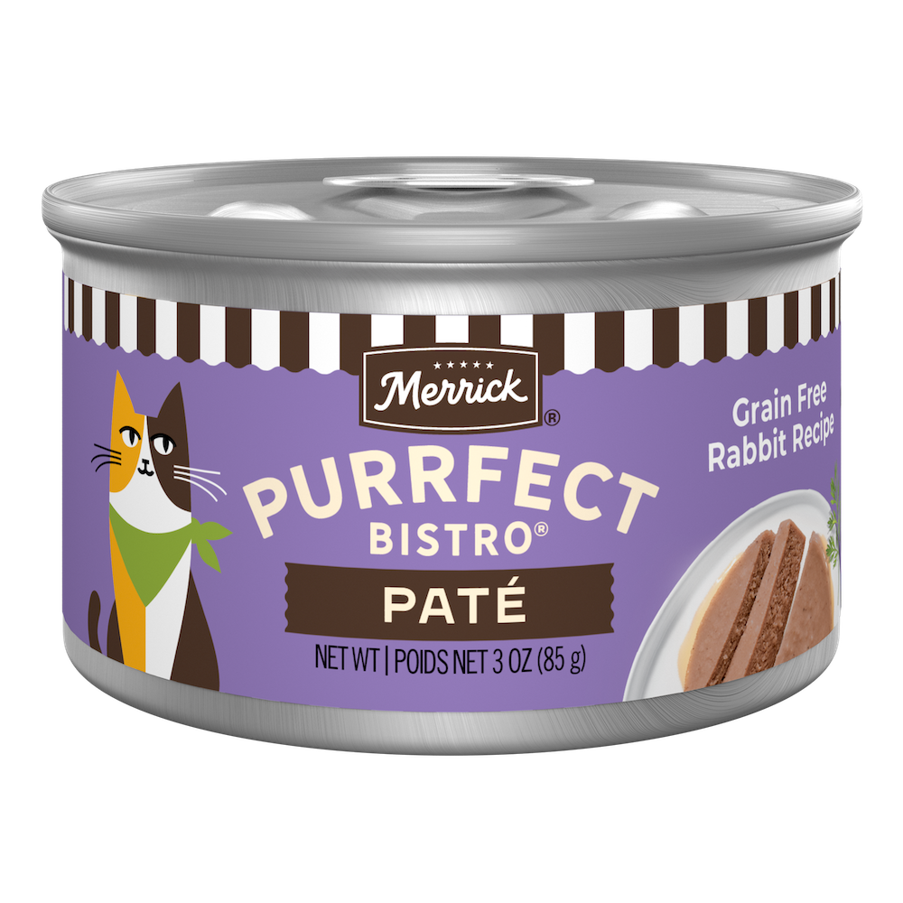Purrfect Bistro Grain Free Rabbit Pate Wet Cat Food | Merrick Pet Care
