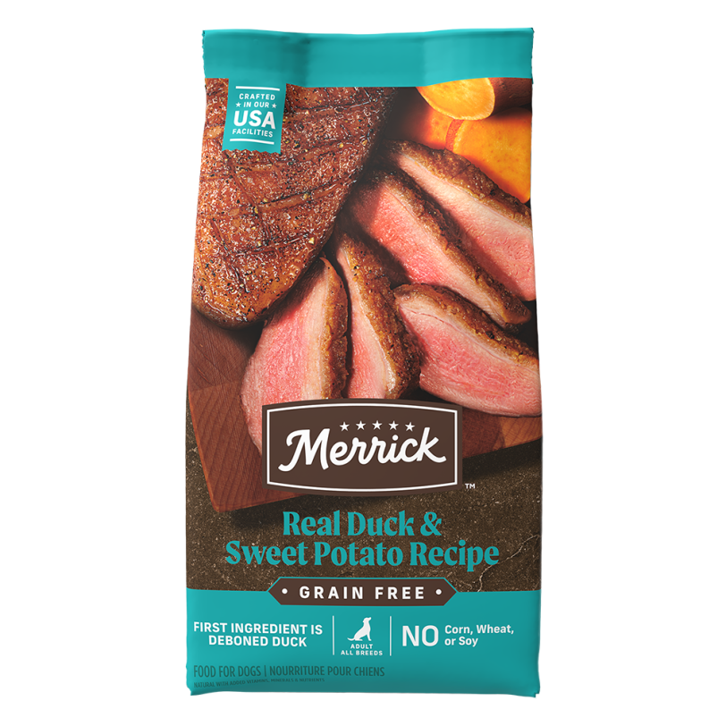 Merrick Real Duck and Sweet Potato Grain Free Dry Dog Food