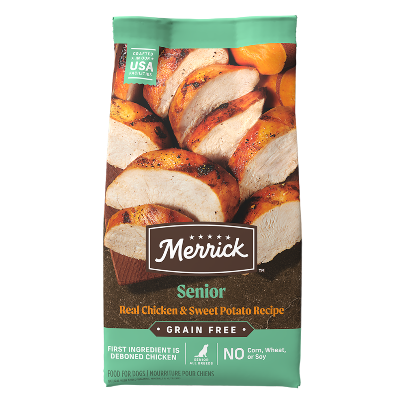 Grain Free Real Chicken and Sweet Potato Senior Dry Dog Food