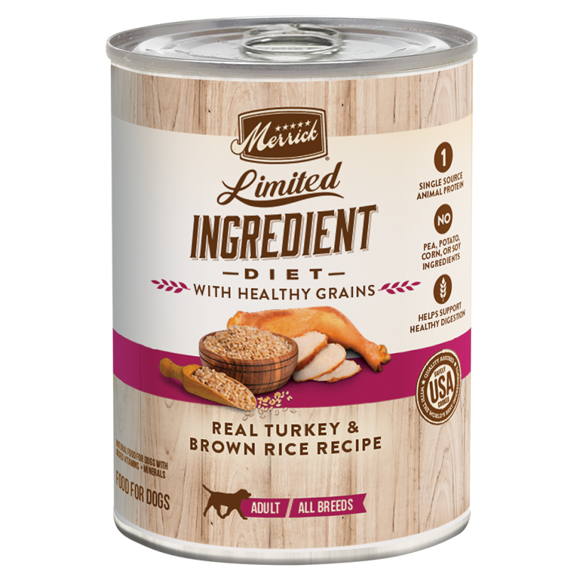 MER LID HG Real Turkey Brown Rice 13oz lg