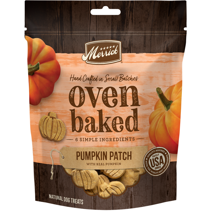 Merrick Oven Baked Pumpkin Patch Dog Treats Merrick Oven Baked Pumpkin Patch Dog Treats