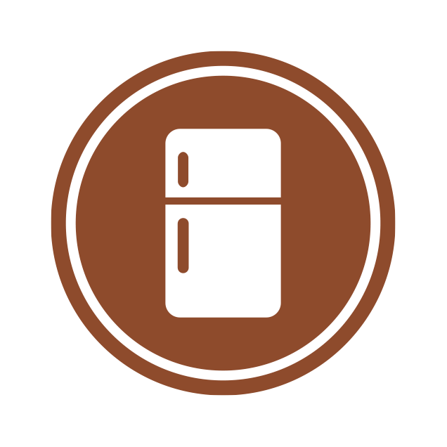 Cover Unused Portion &amp; Store in the Fridge icon
