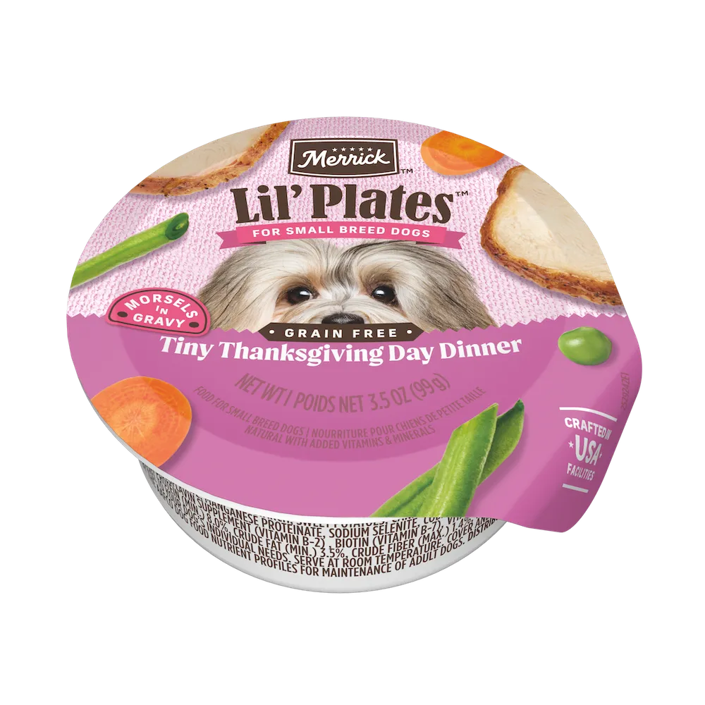 Merrick Lil' Plates Tiny Thanksgiving Day Dinner package.