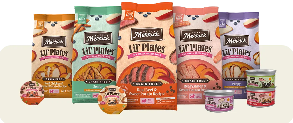 Merrick Lil’ Plates products.