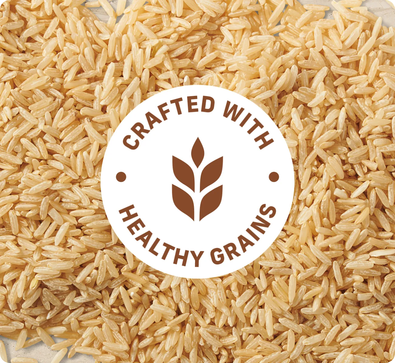 Crafted with Healthy Grains