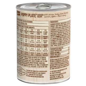 GF Puppy Plate Chicken lg B