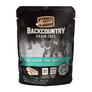 Backcountry Cat Wet Pouch ChickenTrout LG