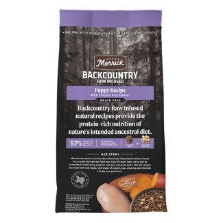 Merrick puppy raw infused hot sale