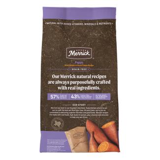 mer gf puppy real chicken sweet potato back lg