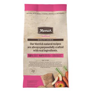 Healthy Grains Small Breed Dry Dog Food Merrick Pet Care
