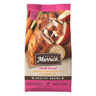 Healthy dog food with grains online