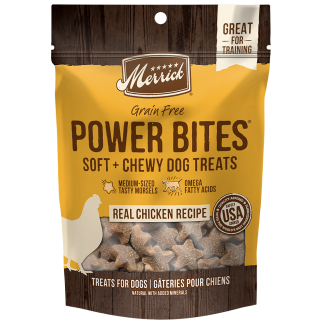 Merrick Power Bites Grain Free Chicken Recipe Dog Treats Merrick Power Bites Grain Free Chicken Recipe Dog Treats