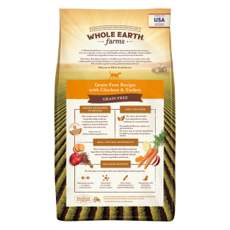 Whole Earth Farms Chicken Turkey Dry Dog Food Merrick Pet Care