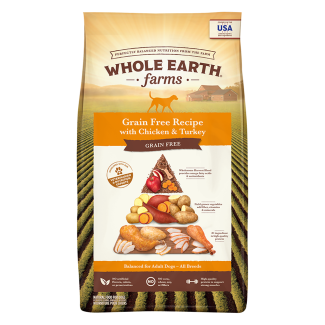 Whole Earth Farms Grain Free Recipe With Chicken And Turkey Dog Food
