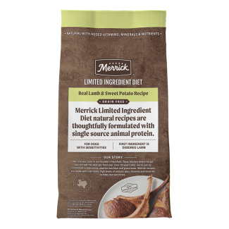 Merrick Limited Ingredient Diet Grain-Free Real Lamb + Sweet Potato Recipe Dry Dog Food Merrick Limited Ingredient Diet Grain-Free Real Lamb + Sweet Potato Recipe Dry Dog Food