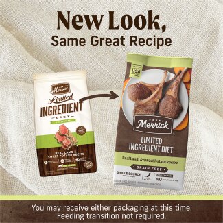Merrick Limited Ingredient Diet Grain-Free Real Lamb + Sweet Potato Recipe Dry Dog Food Merrick Limited Ingredient Diet Grain-Free Real Lamb + Sweet Potato Recipe Dry Dog Food