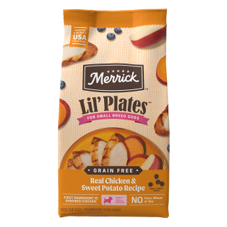 Lil&#039; Plates Grain Free Real Chicken + Sweet Potatoes Recipe - Front of bag