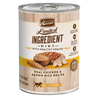 Canned dog food limited ingredient discount
