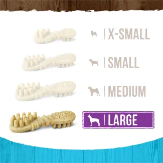 Fresh Kisses Mint Large Dog Dental Treats | Merrick Pet Care Fresh Kisses Mint Large Dog Dental Treats | Merrick Pet Care