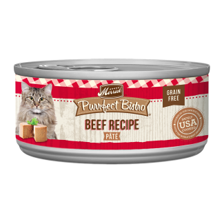 Merrick Purrfect Bistro Beef Pate Grain-Free Canned Cat Food Merrick Purrfect Bistro Beef Pate Grain-Free Canned Cat Food