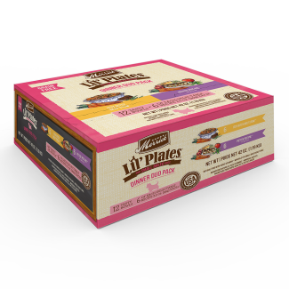 Merrick Lil’ Plates Dinner Duos Itsy Bitsy Beef Stew & Petite Pot Pie Variety Pack Grain-Free Wet Dog Food Merrick Lil’ Plates Dinner Duos Itsy Bitsy Beef Stew & Petite Pot Pie Variety Pack Grain-Free Wet Dog Food
