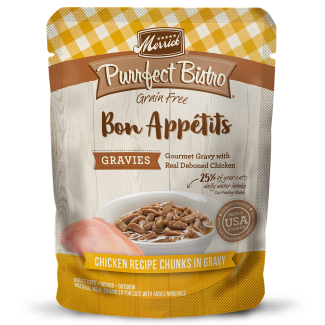 Purrfect Bistro Bon Appétits Chicken Recipe Chunks in Gravy Purrfect Bistro Bon Appétits Chicken Recipe Chunks in Gravy
