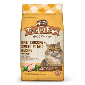 Purrfect Bistro Chicken Sweet Potato Dry Cat Food Merrick Pet Care