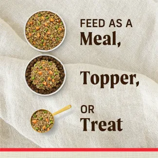 feed as a meal, topper or treat