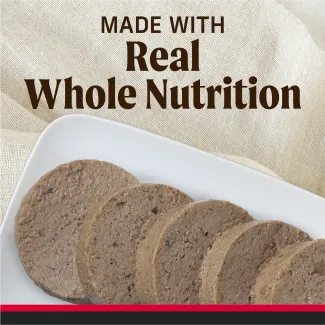 Made with real whole nutrition.