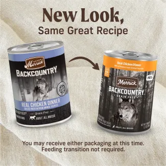 ドッグフード Collon Backcountry Grain Free Real Chicken Wet Dog Food | Merrick Pet Care