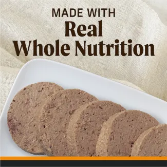 Made with real whole nutrition.