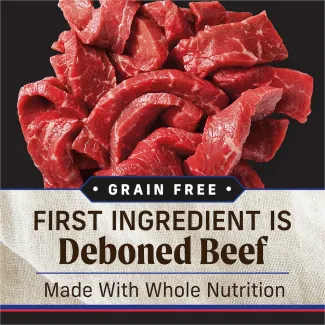 First Ingredient is Deboned Beef.