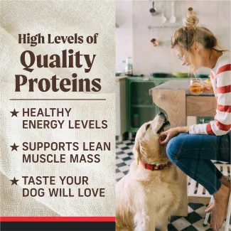 High levels of quality proteins.