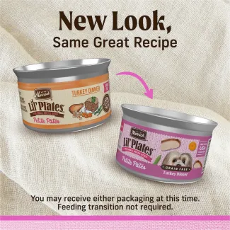 New Look Merrick Lil Plates Petite Pates Grain free Turkey Dinner.
