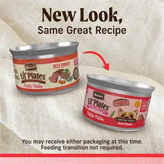 New Look Merrick Lil Plates Petite Pates Grain free Beef Dinner.