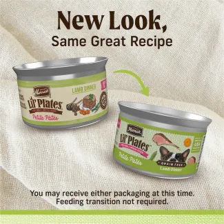 New Look Merrick Lil Plates Petite Pates Grain free Lamb Dinner.