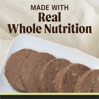 Made with real whole nutrition.