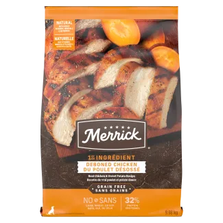 Merrick Premium Grain Free Dry Adult Dog Food, Wholesome And Natural Kibble With Real Chicken And Sweet Potato - Canada