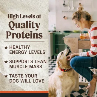 High levels of quality proteins.