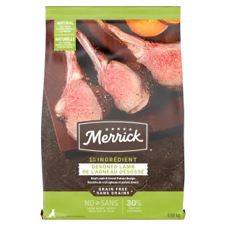 Grain Free Real Lamb &amp; Sweet Potato Recipe Dry Dog Food Canada