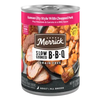 Merrick Kentucky Style with Chopped Lamb packaging.
