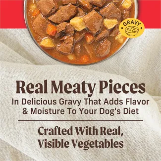 Real meaty pieces.