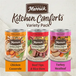 Kitchen Comforts Wet Dog Food 12 Can Variety Pack | Merrick Pet Care