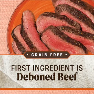 First ingredient is deboned beef.