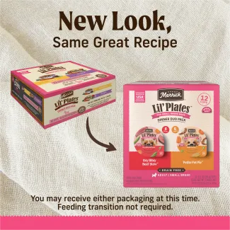 Merrick Lil Plates Itsy Bitsy Beef Stew and Petite ot Pie new look